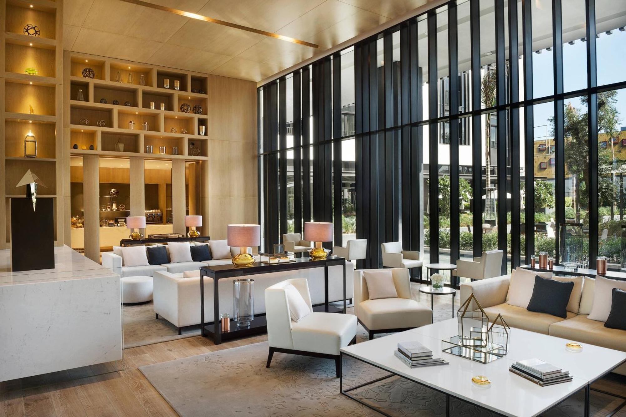La Ville Hotel & Suites City Walk Dubai, Autograph Collection Exterior foto The lobby of the hotel