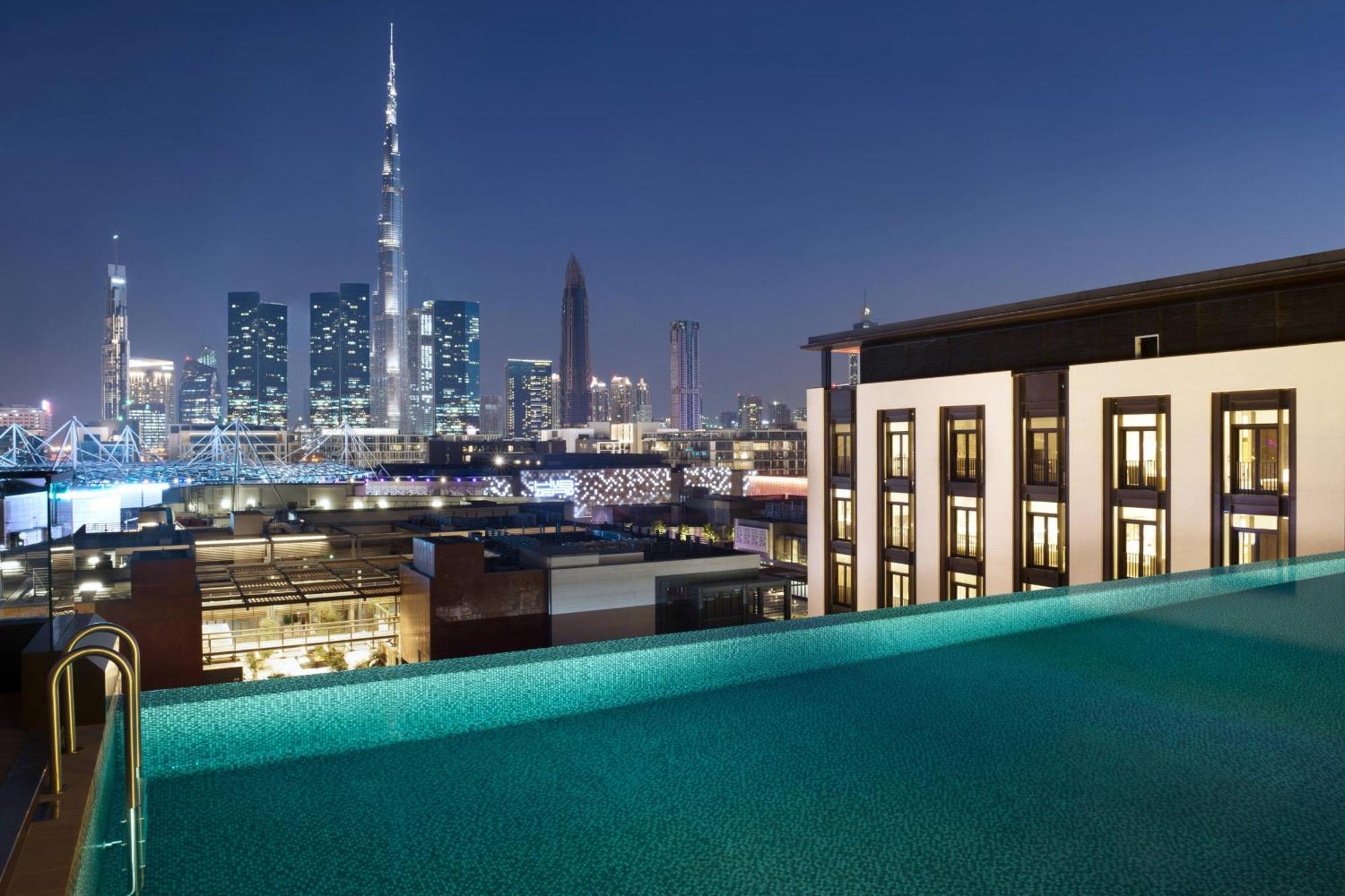 La Ville Hotel & Suites City Walk Dubai, Autograph Collection Exterior foto View from the rooftop