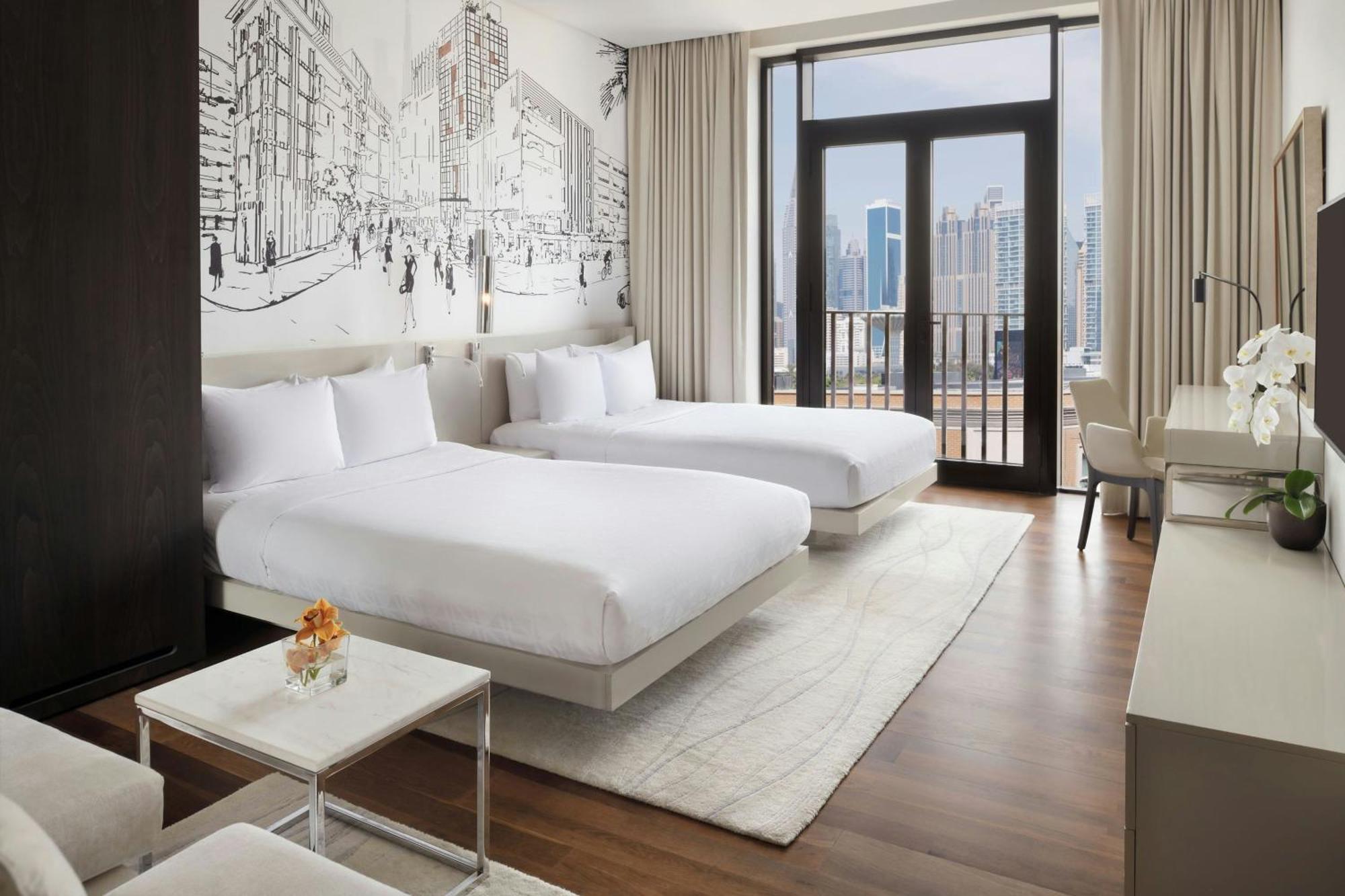 La Ville Hotel & Suites City Walk Dubai, Autograph Collection Exterior foto A guest room